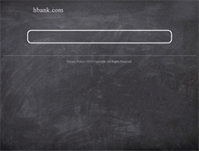Tablet Screenshot of hbank.com